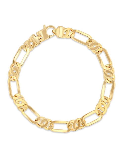 Pulsera Joyerias Bizzarro de oro amarillo 14 k acabado brillante