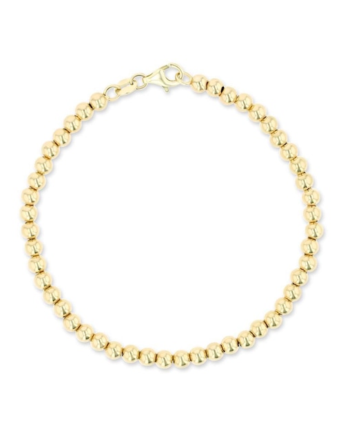 Pulsera de oro amarillo 14 k acabado brillante Pulsera de oro amarillo 14 k acabado brillante