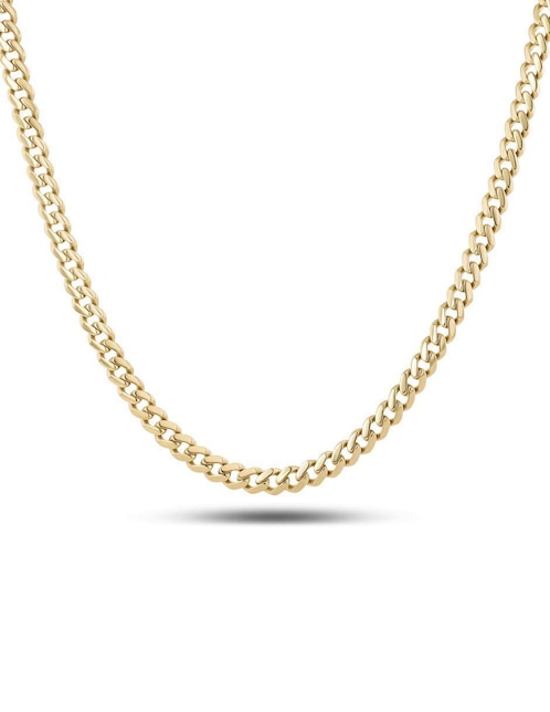 Cadena de eslabones de oro amarillo 14 K 1