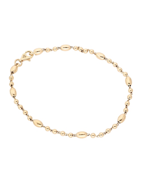 Pulsera Fonelli de oro 14 k acabado brillante