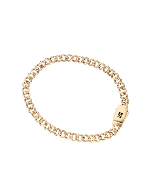 Pulsera Fonelli de oro 14 k acabado brillante