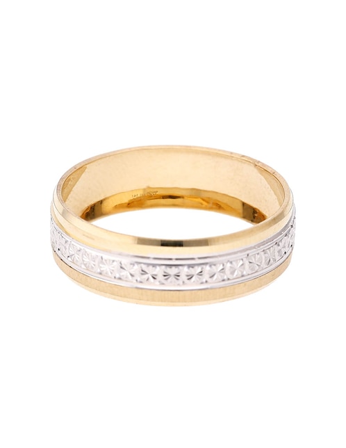 Anillo de compromiso de oro 14 k 1