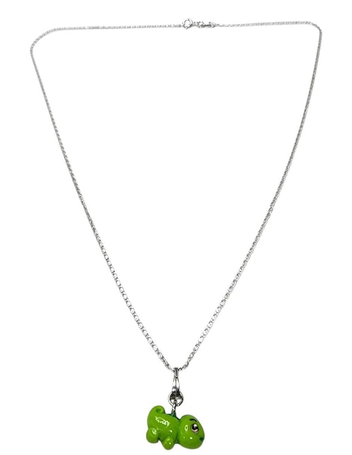 Collar con dije Limerence by Claudia Herrera de plata P 925