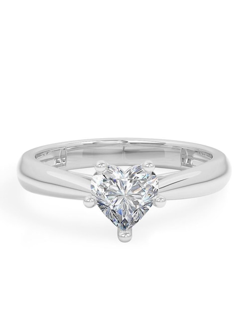 Anillo de compromiso de oro 18 k diamante 1
