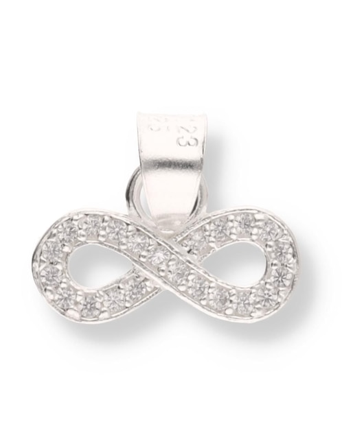 Dije de infinito Enjoya Love de plata P 925 circonita