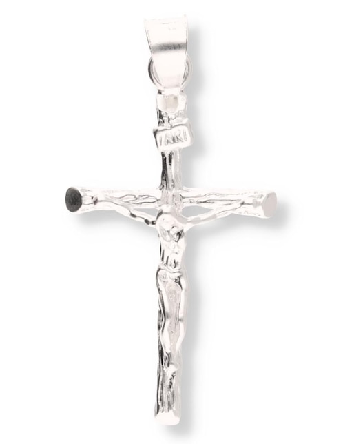 Dije de cruz Enjoya Cristo de plata P 925