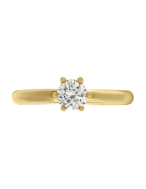 Anillo de compromiso "de" oro 14 k klamore isabella diamante