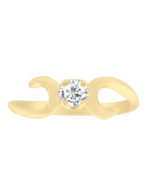 Anillo de compromiso "de" oro 14 k klamore enora diamante