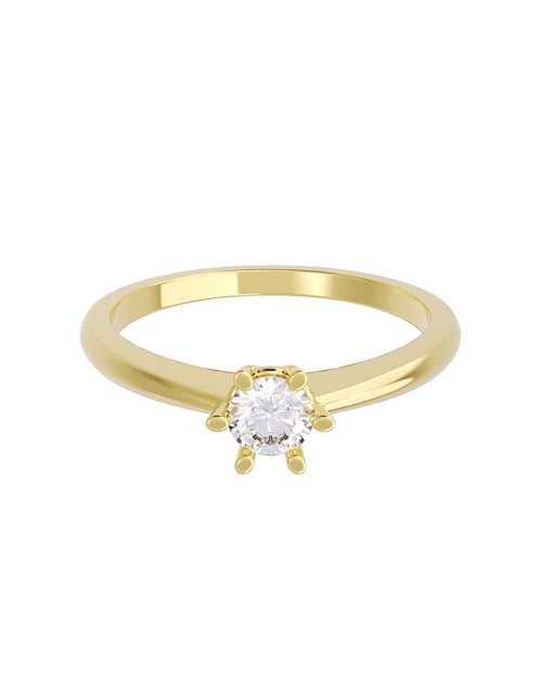 Anillo de compromiso "de" oro 14 k fonelli diamantes fonelli diamante