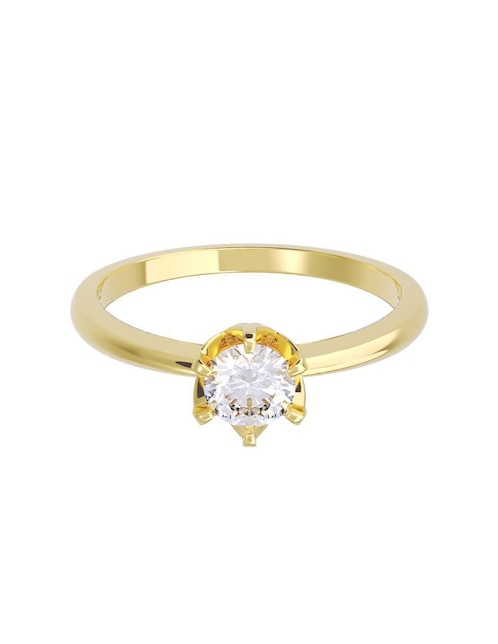 Anillo de compromiso "de" oro 14 k fonelli diamantes fonelli diamante