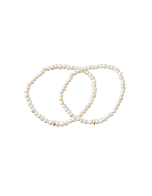Set de pulsera Mancini de oro amarillo 10 k