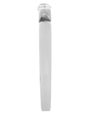 Solitario de oro blanco 14 k Valessa diamante