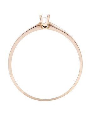 Anillo de compromiso de oro 14 k Valessa diamante