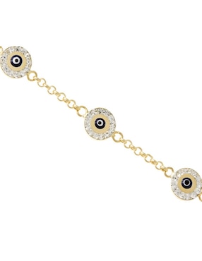 Pulsera De Oro 14 K SINI Joyas Para Niña