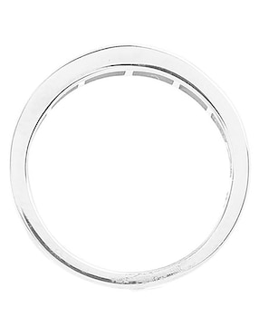 Churumbela de oro blanco 14 k Jayda diamante