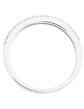 Churumbela de oro blanco 14 k Jayda diamante