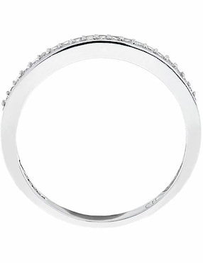 Churumbela de oro blanco 14 k Jayda diamante