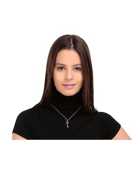 Collar Jayda Corazón de oro rosa 14 K