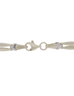 Pulsera Sini de oro amarillo 14 k con acabado esmaltado