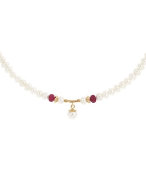 Collar Valessa de oro amarillo 14 K