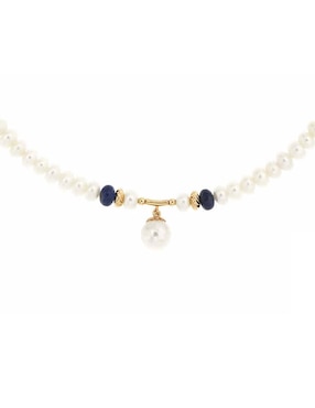 Collar Valessa de oro amarillo 14 K