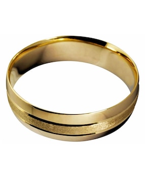Argolla de oro 14 k D Cadena
