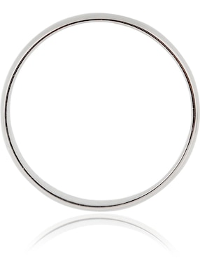 Argolla de oro blanco 14 k Essenza Redenta