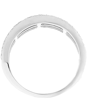 Churumbela de oro blanco 14 k Jayda diamante