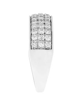 Churumbela de oro blanco 14 k Jayda diamante