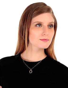 Dije de letras Fonelli de oro 14 K