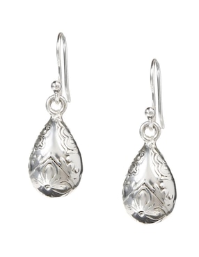 Aretes E&N Cherny de plata P 925 con acabado brillante