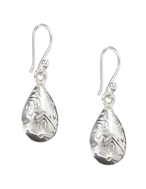 Aretes E&N Cherny de plata P 925 con acabado brillante