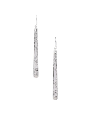 Aretes E&N Cherny de plata P 925 con acabado brillante