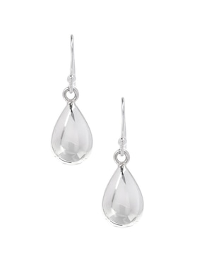 Aretes E&N Cherny de plata P 925 con acabado brillante