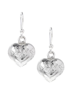 Aretes E&N Cherny de plata P 925 con acabado brillante