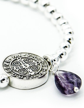 Pulsera E&N Cherny de plata P 925 con acabado pulido