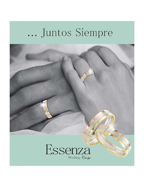 Argolla 14 k Essenza Roser