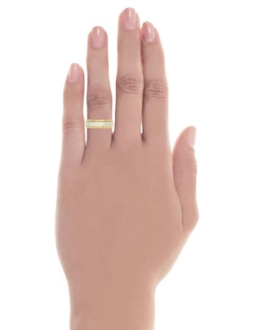 Argolla de oro 14 k Essenza Dafne