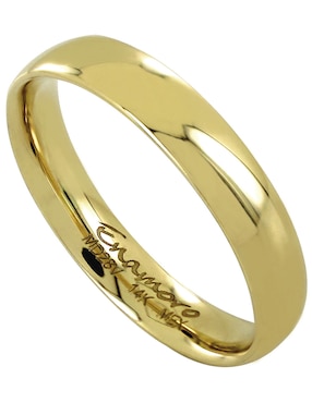 Argolla de oro 14 k D Cadena