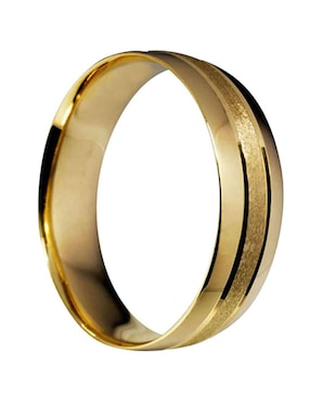 Argolla de oro 14 k D Cadena