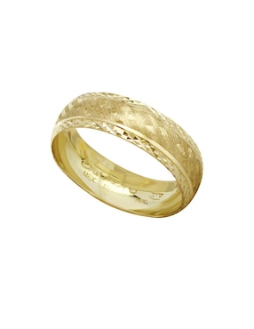 Argolla De Oro Amarillo 14 K D Cadena