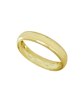 Argolla De Oro Amarillo 14 K D Cadena