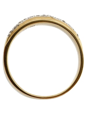 Argolla de oro 14 k Essenza Cecilia diamante