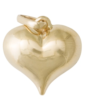 Dije de corazón Sini de oro amarillo 14 K