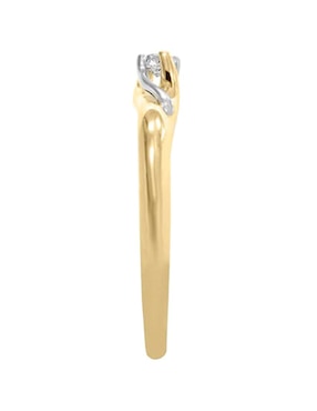 Solitario de oro 14 k Klamore Enya diamante