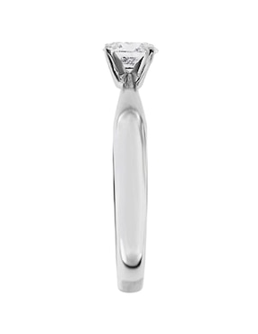 Solitario de oro blanco 18 k Klamore Miloro diamante