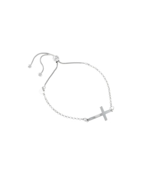 Pulsera De Plata P925 Silvex Spa Cruz