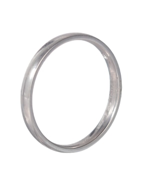 Argolla de oro blanco 18 k Salvini