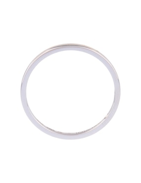 Argolla de oro blanco 18 k Salvini