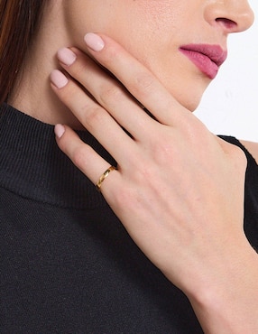 Anillo de compromiso de oro 18 k Salvini